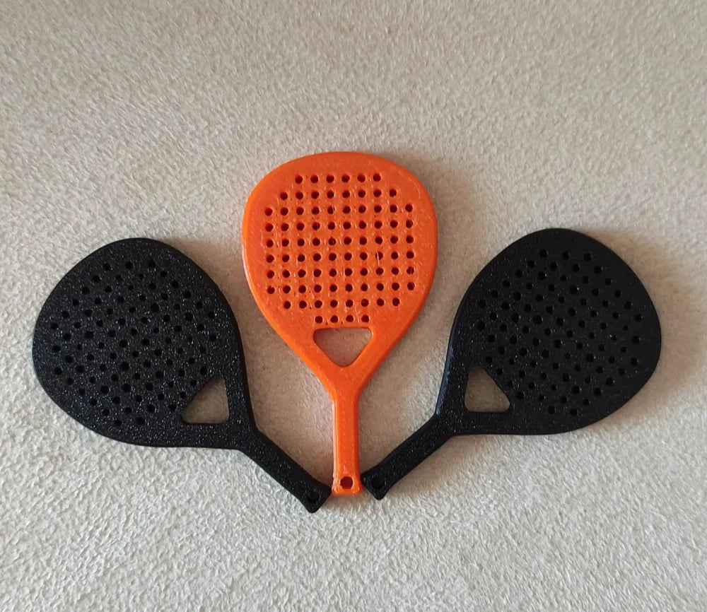 Padel Racket Keychain