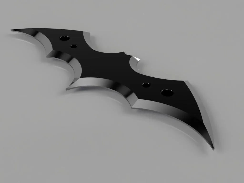Batarang Inspired throwing knife