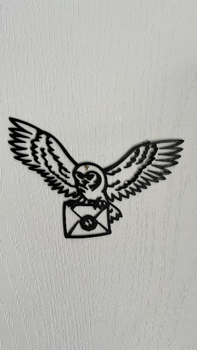 Hedwig - Harry Potter White Owl Wall Art