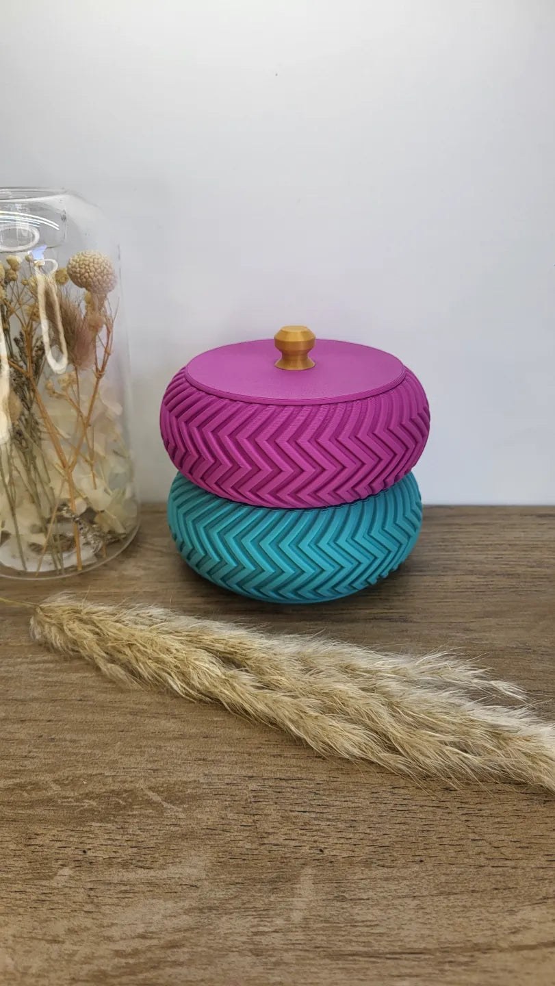 Jewelry Box Zig Zag Waves