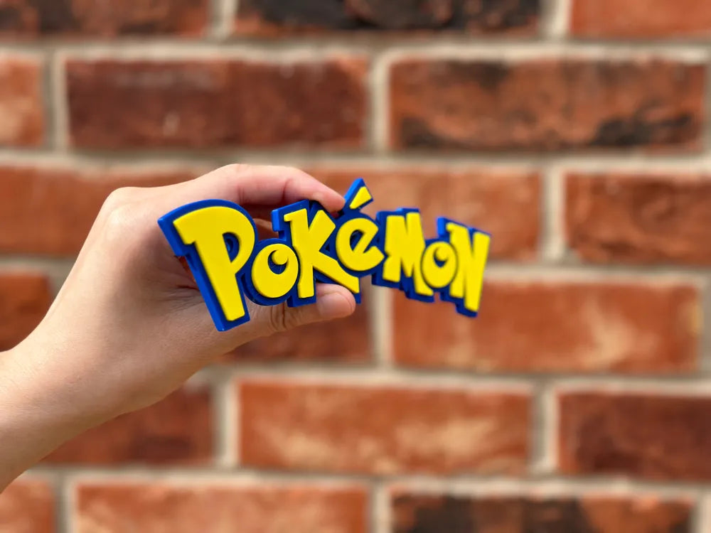 Pokemon Logo Plaque