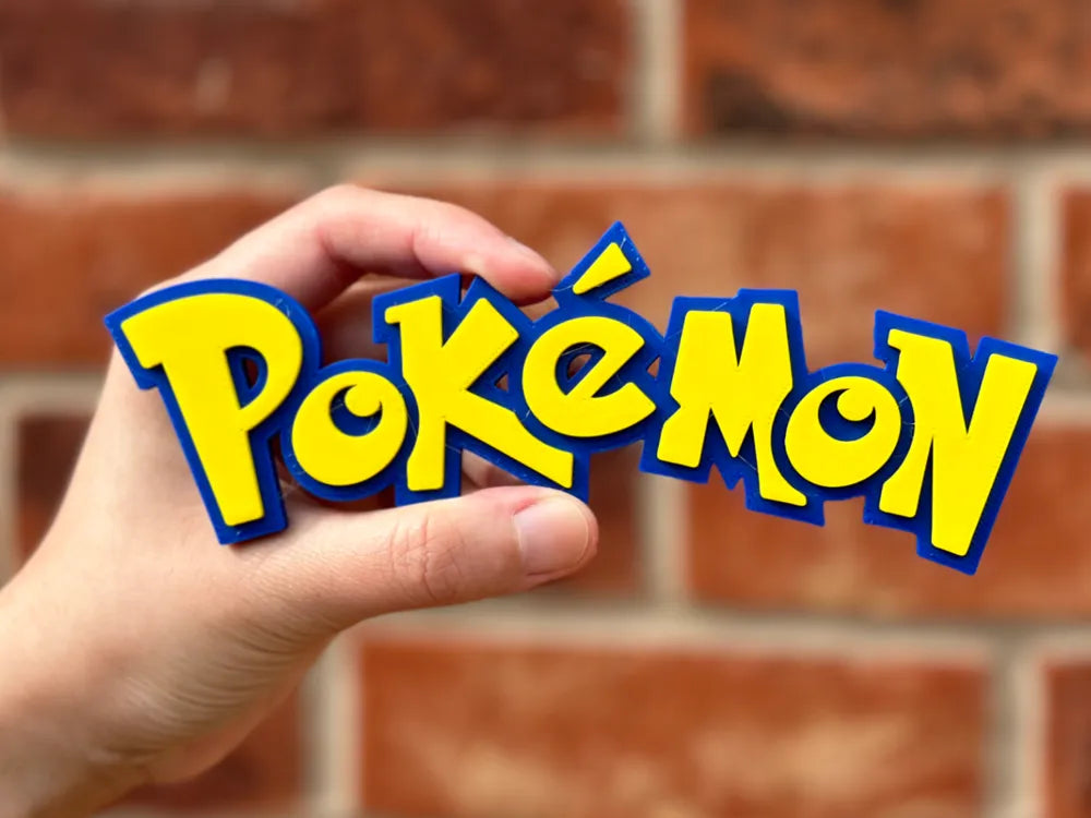 Pokemon Logo Plaque