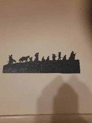 The lord of the rings - Fellowship - wall art