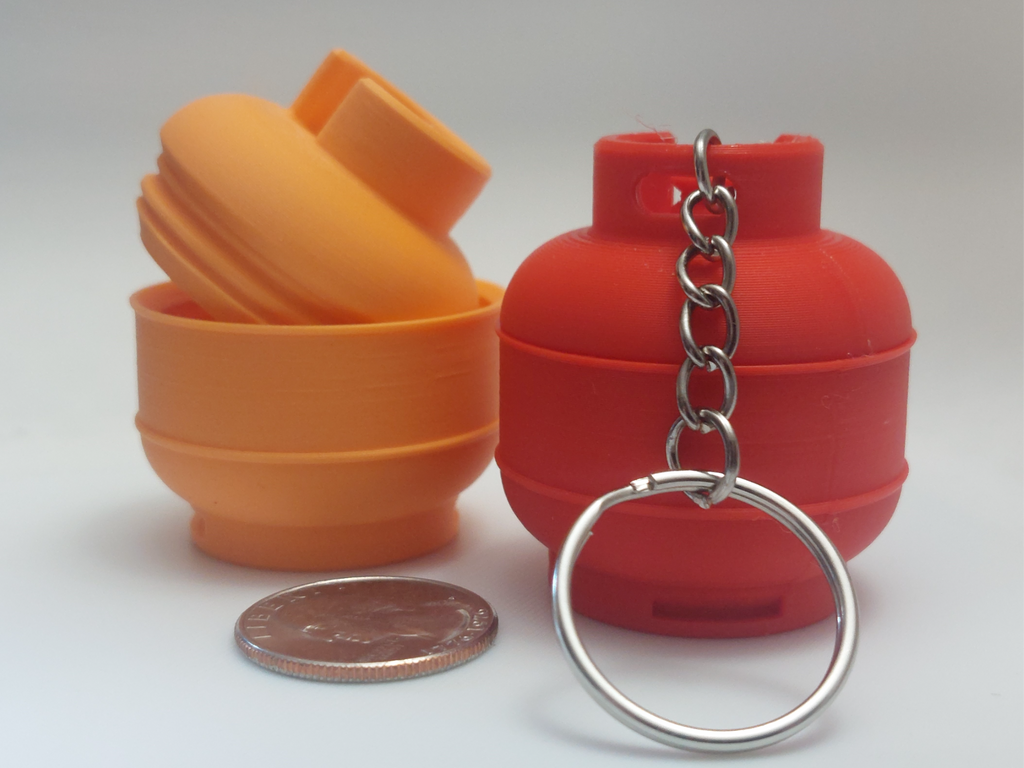 Stash Keychain Gas Cylinder