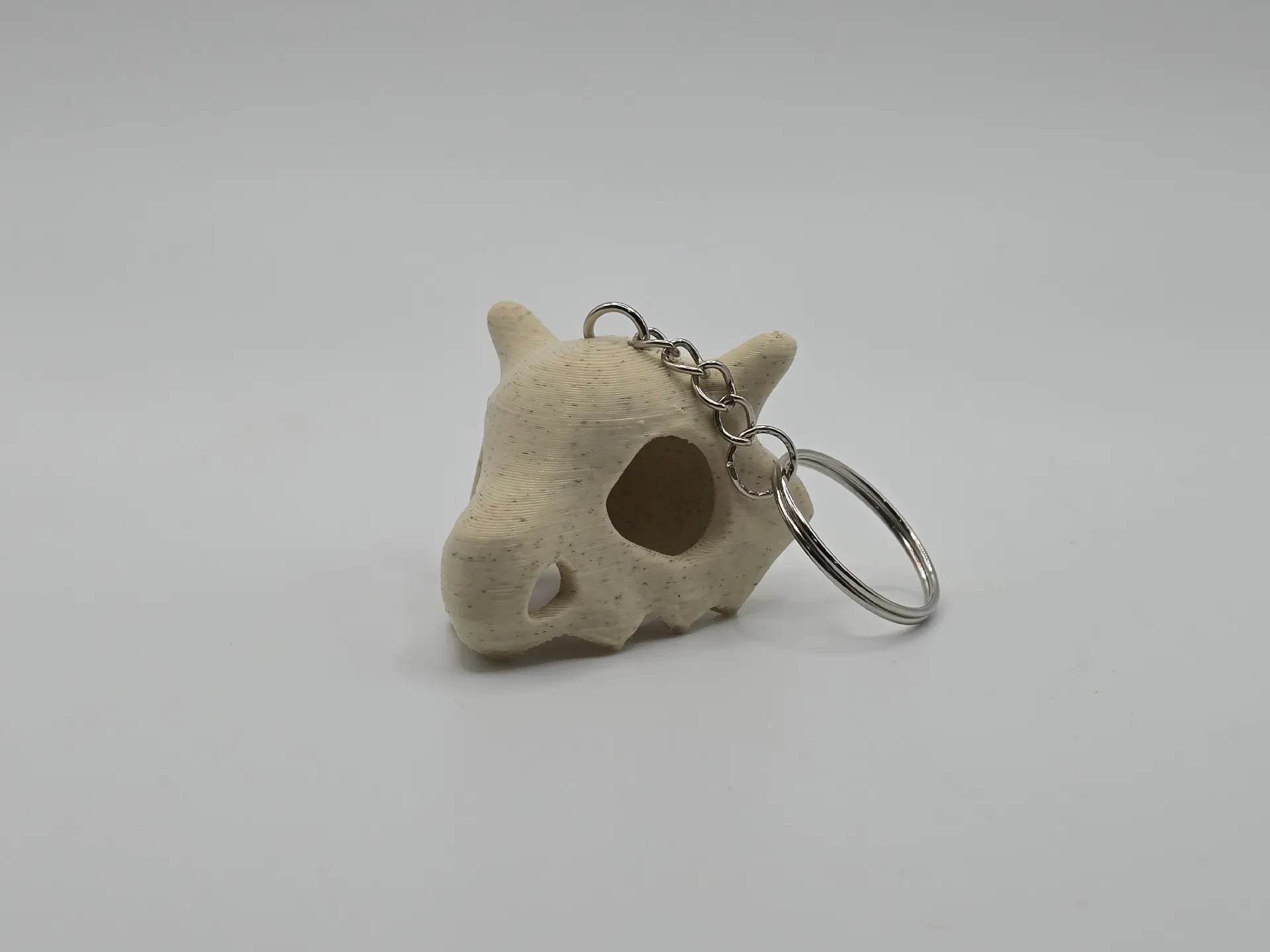 Cubone Pokemon Skull Keychain