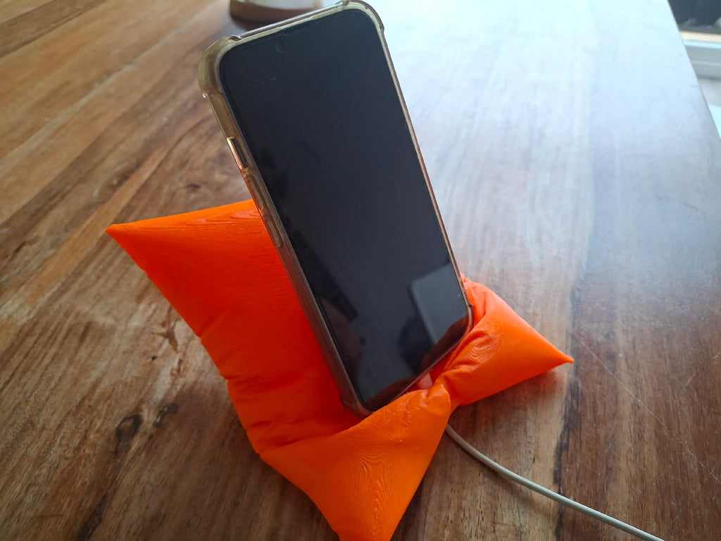 Phone stand: Pillow Phone stand