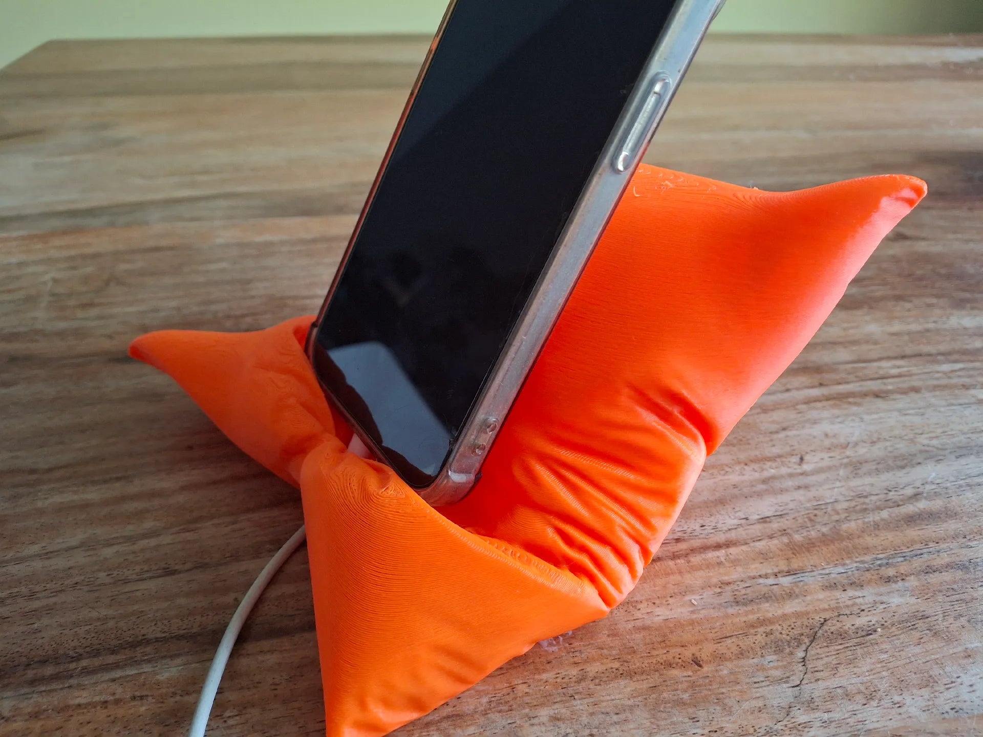 Phone stand: Pillow Phone stand