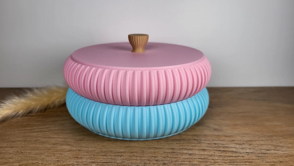 Stackable Bowl Tray - Straight +Inlays