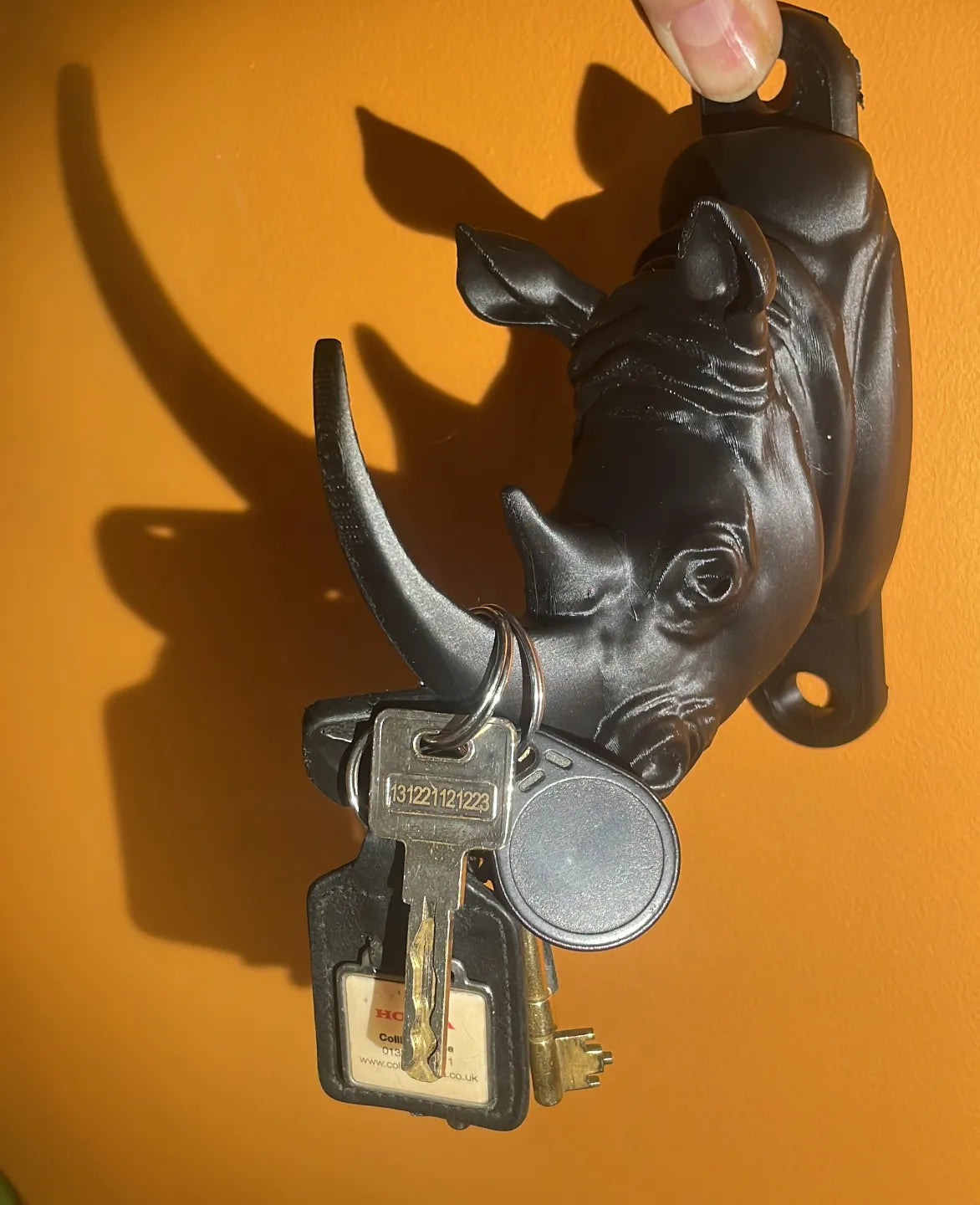 Rhino (Wall Hook)
