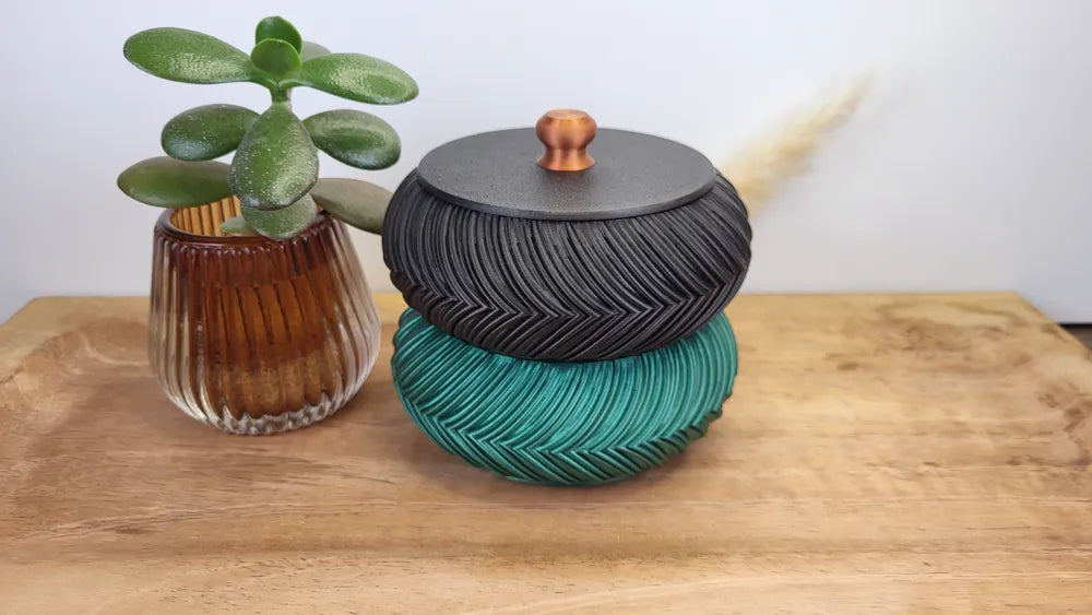 Jewelry Box Stackable Feather