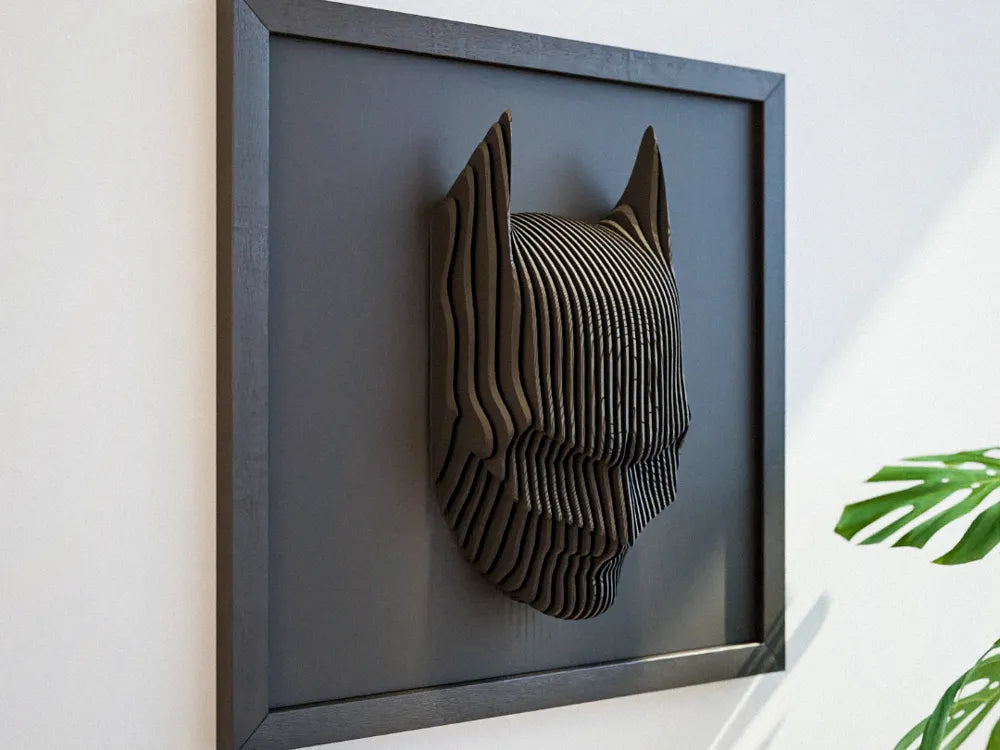 Batman Layered Wall Art – Dark Knight