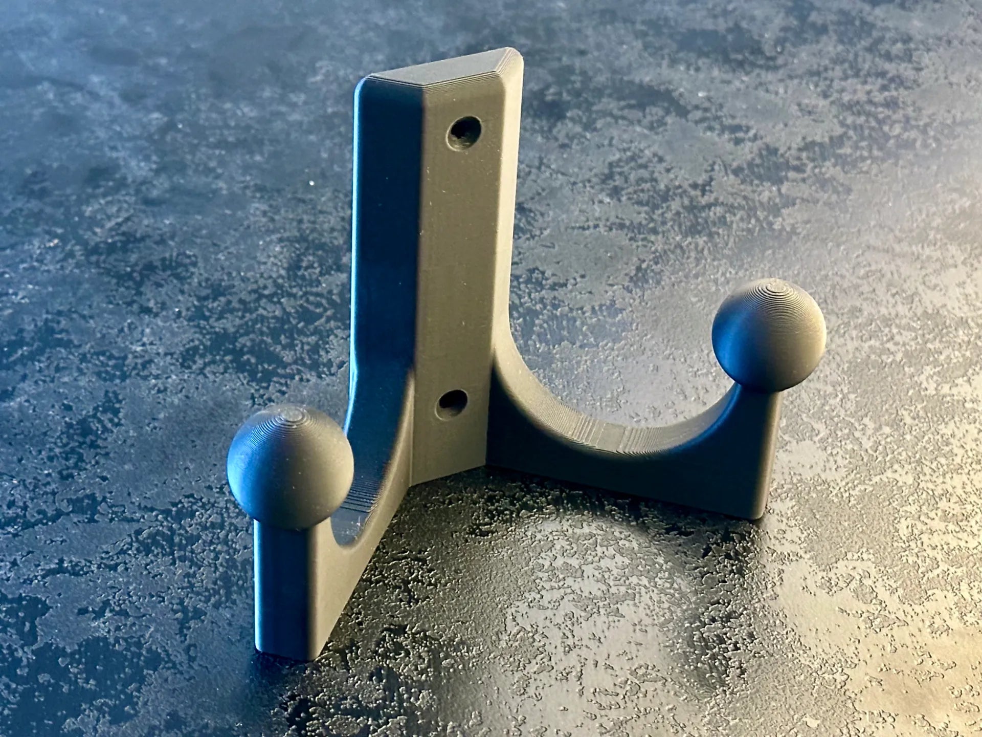 hoe rack wall mount hook