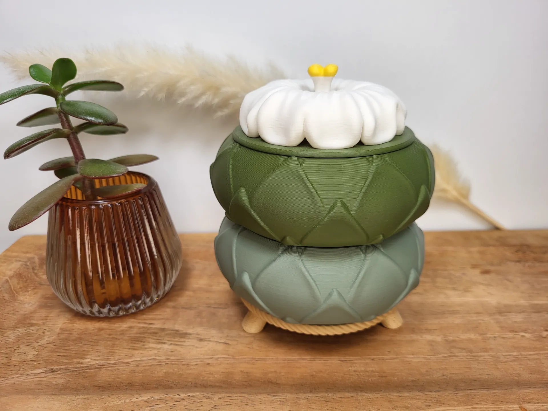 Jewelry Box Leaf Flower