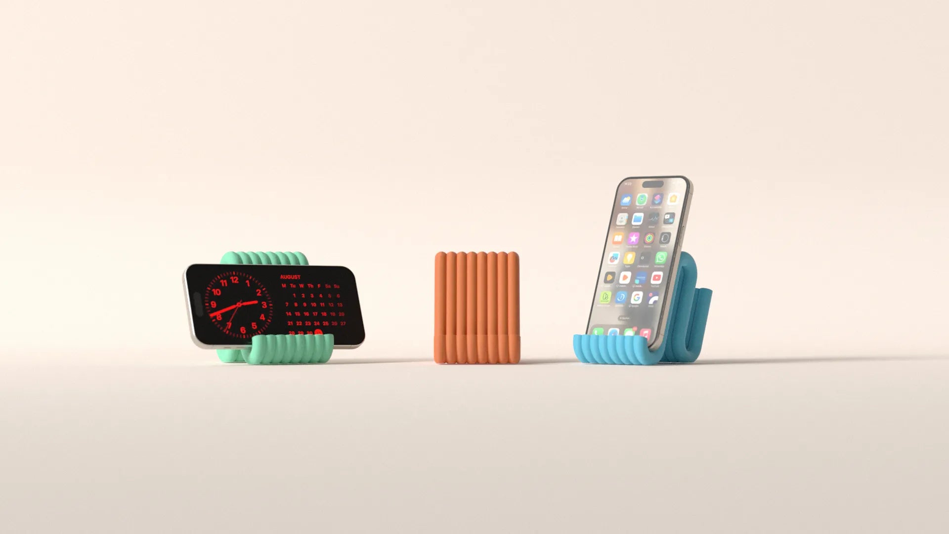 mobile phone stand. aesthtic wiggle phone rest