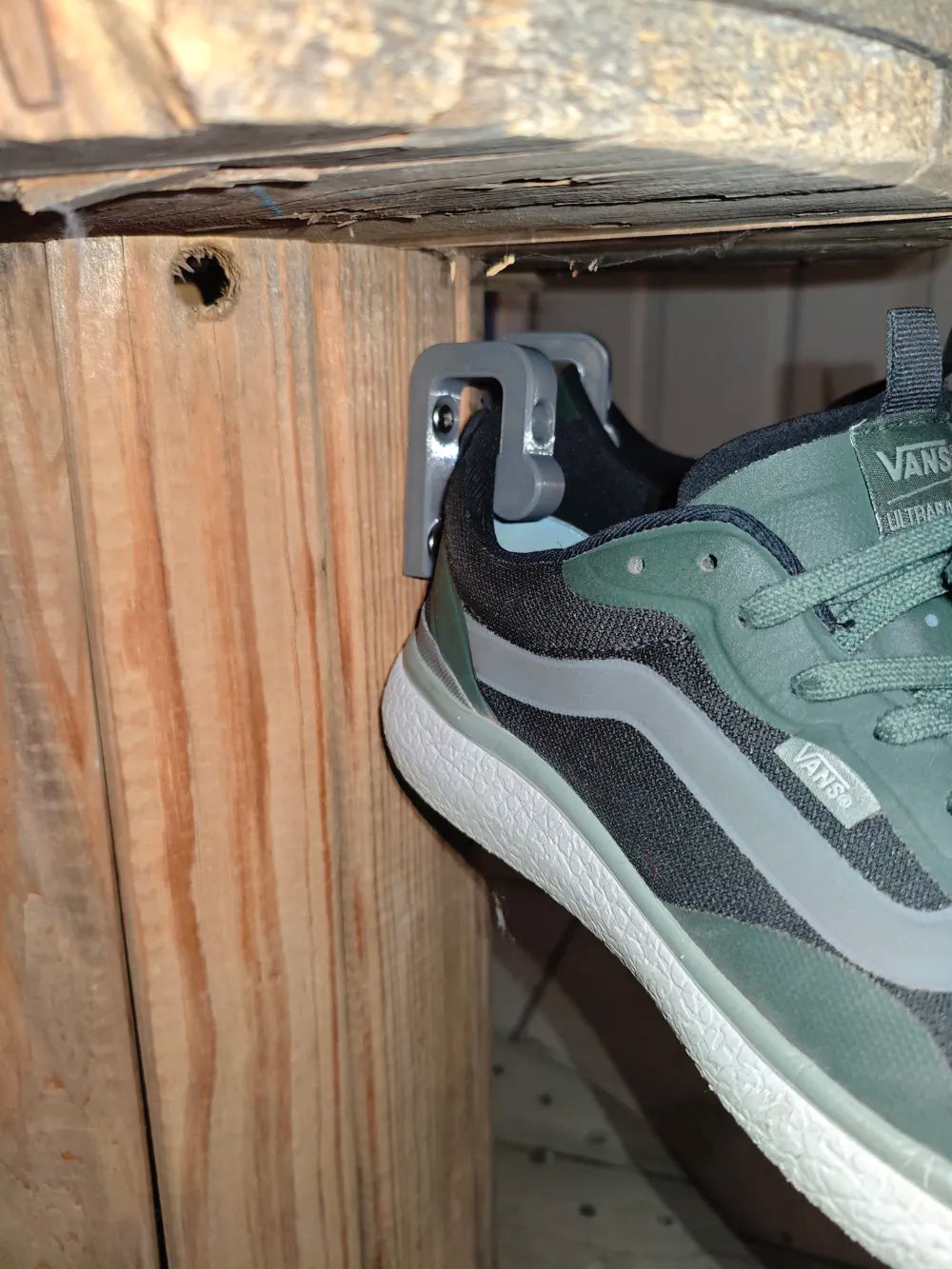 Wall Mounted Sneakers / shoes Hooks - Space Saving Storage Solution   number 2