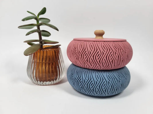 Jewelry Box Stackable Wave Art