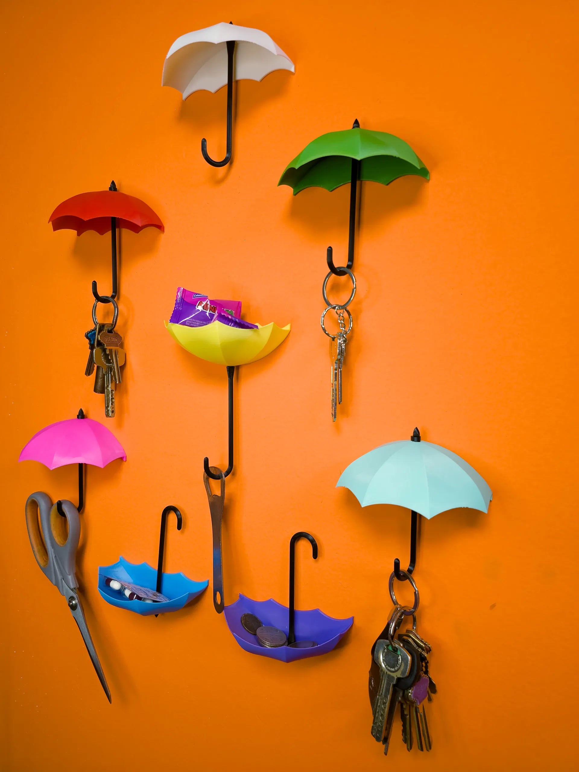 Multifunction Umbrella Key Holder