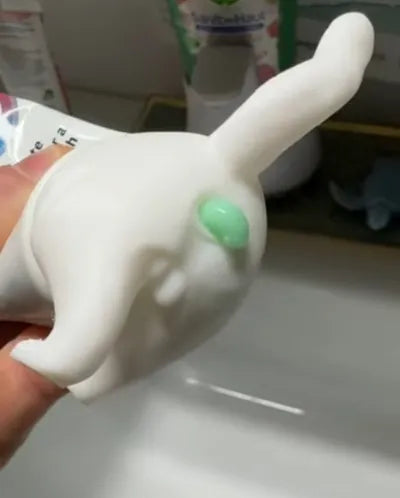 Novelty Animal Butt Toothpaste Cap - Humorous Dispenser