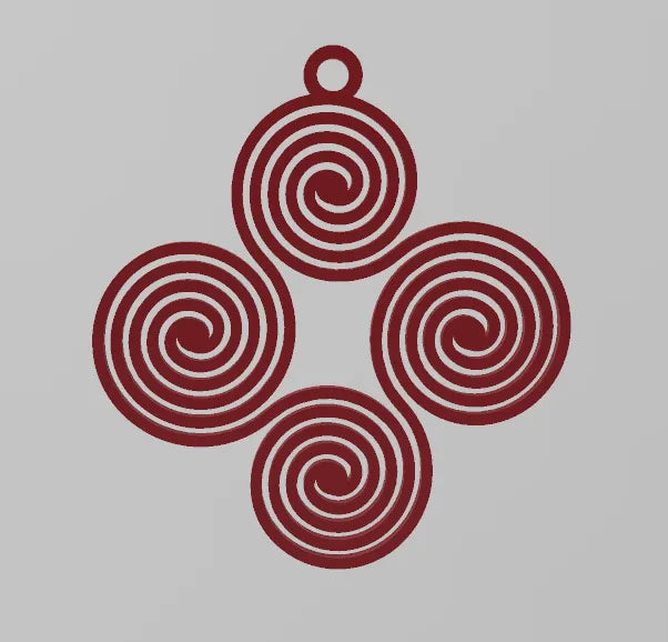 quad spiral earing(Need images)