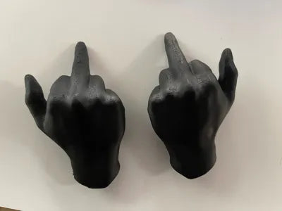 The finger - coat hanger - wall mounted hook