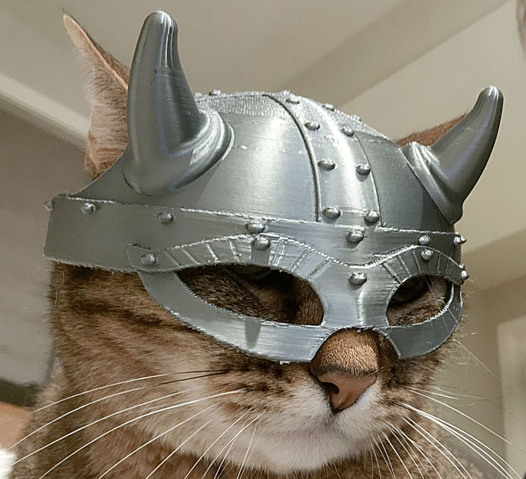 Viking Helmet for Cats