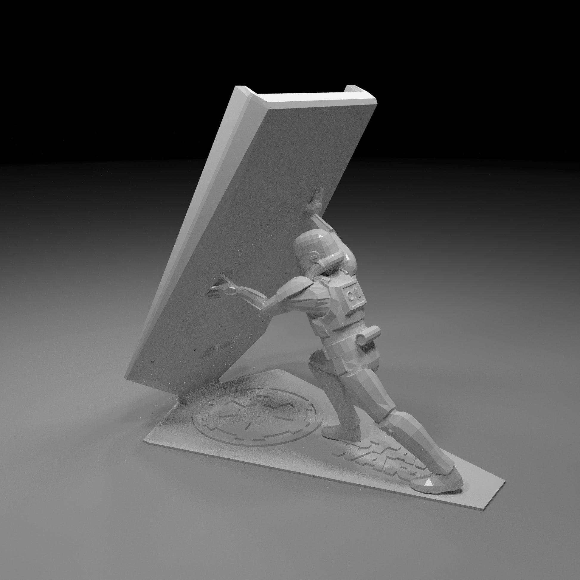Star Wars Stormtrooper Desktop Mobile Phone Stand