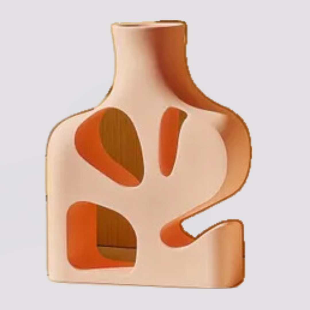 Abstract Cutout Vases