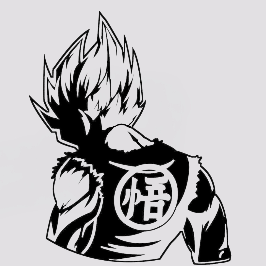 Dragonball 2d wall art