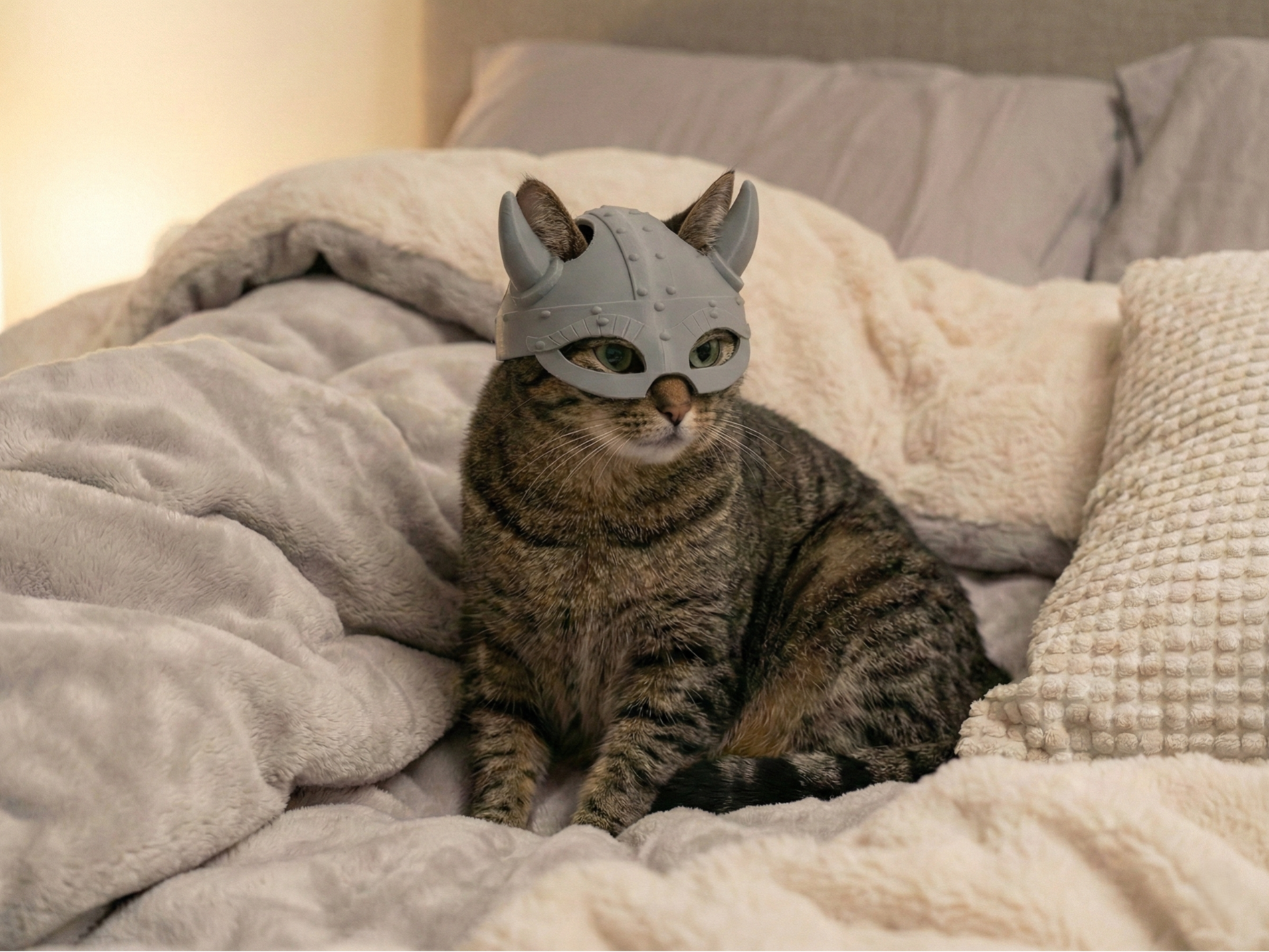 Viking Helmet for Cats