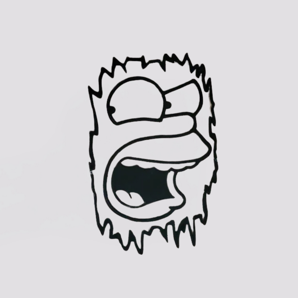 Homer The Shining - Simpsons Wall Art