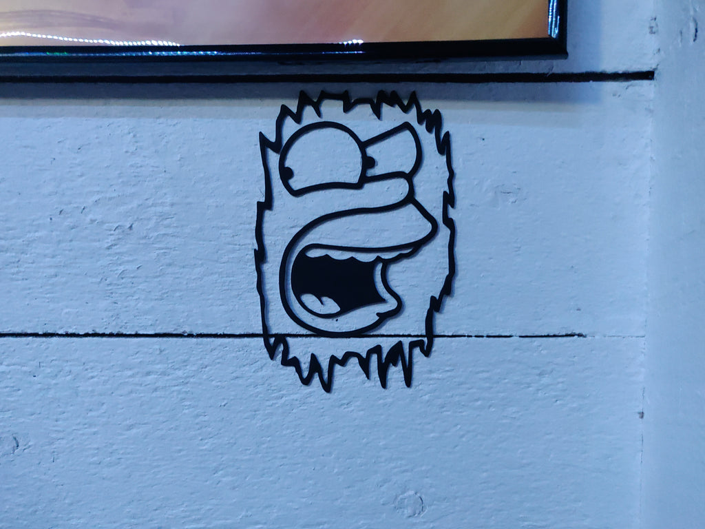 Homer The Shining - Simpsons Wall Art