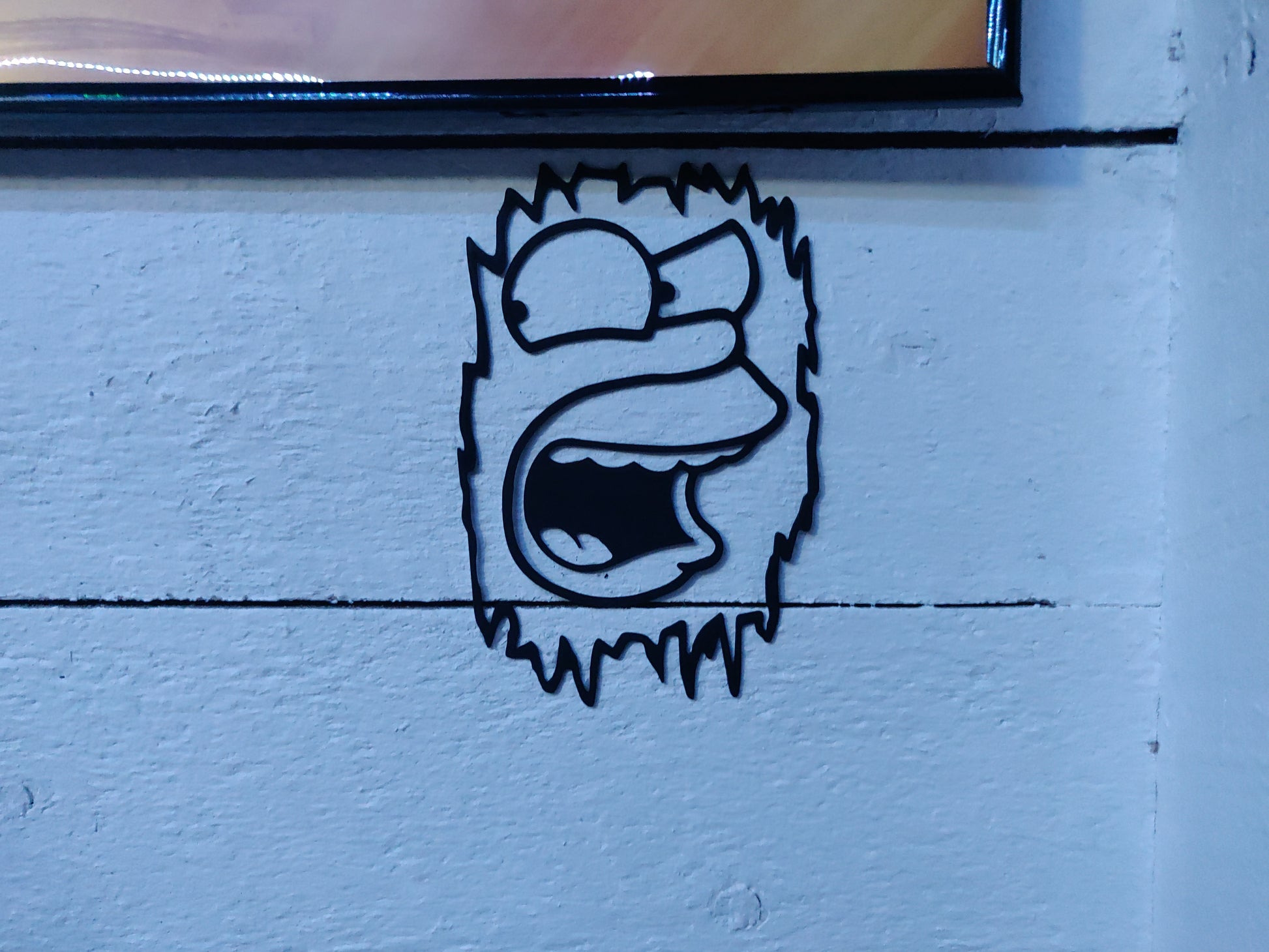 Homer The Shining - Simpsons Wall Art