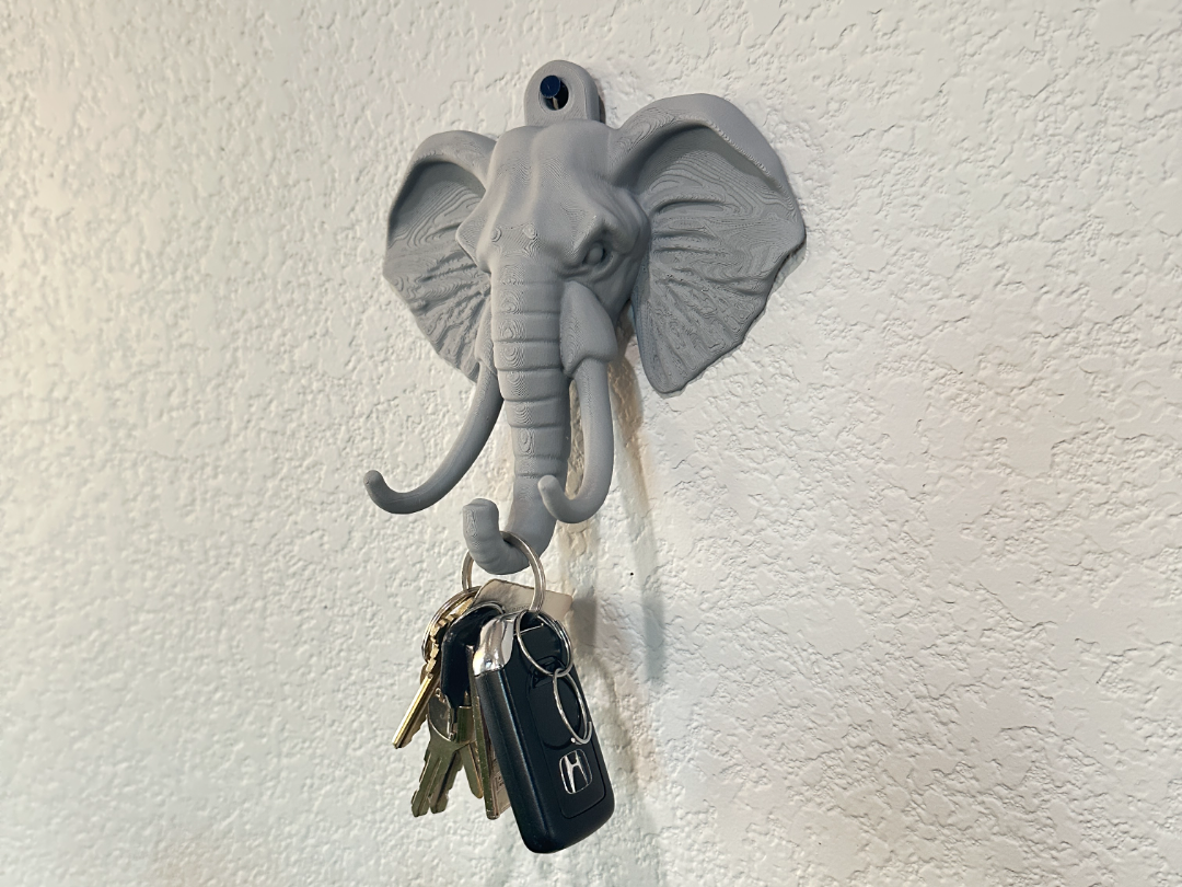 Elephant (Wall Hook)