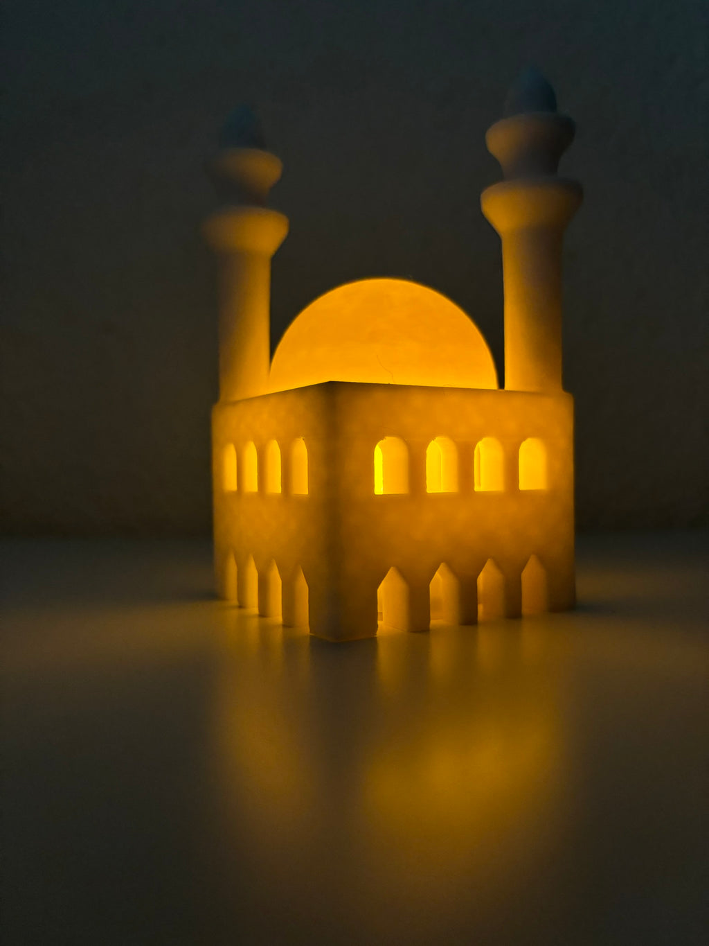 Mosque with Tea Light