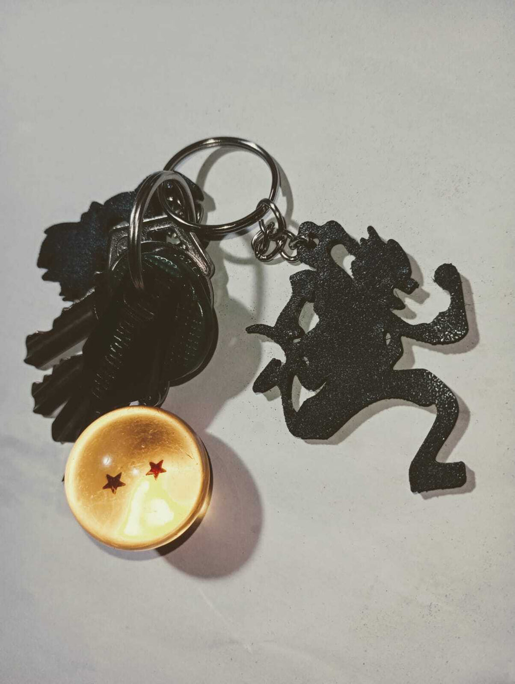 Luffy Gear 5 Keychain  One Piece