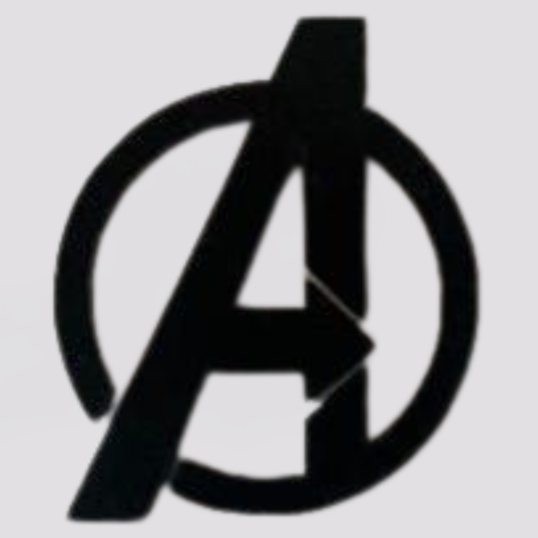 Marvvel Avenger logo Wallart