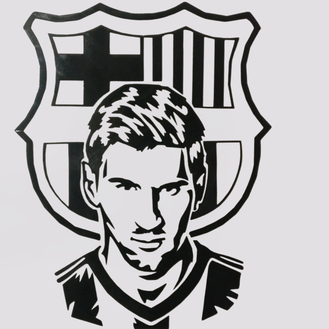 Messi 2D Wall Art