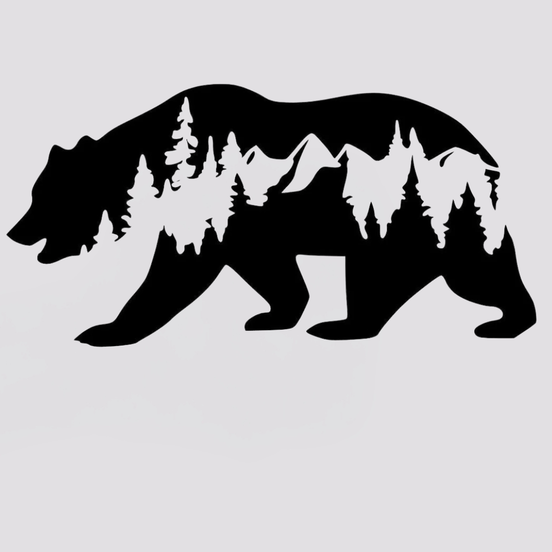 Mountain Bear wall art