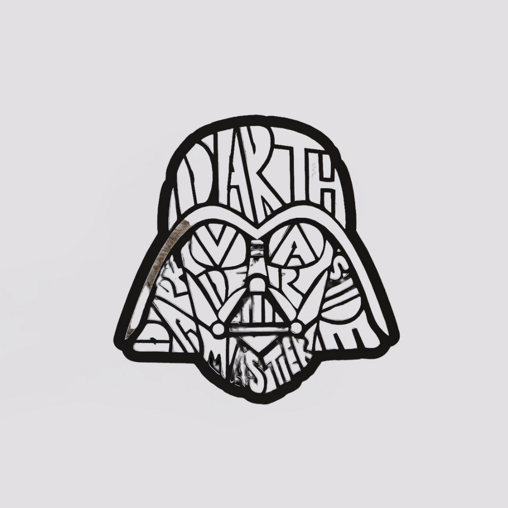 Darth Vader wall art 2