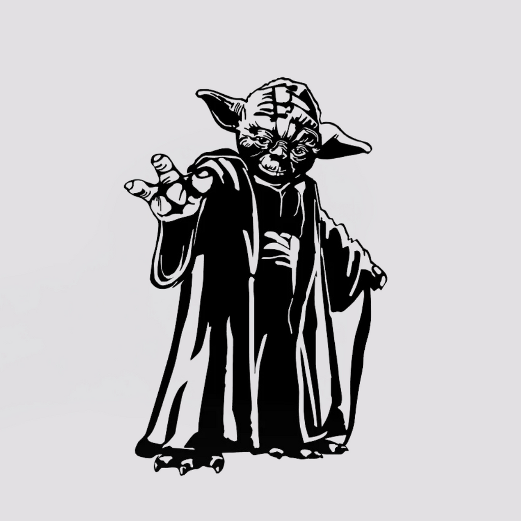 Wallart Yoda