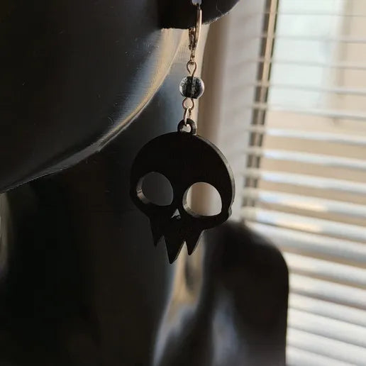 Skull earrings