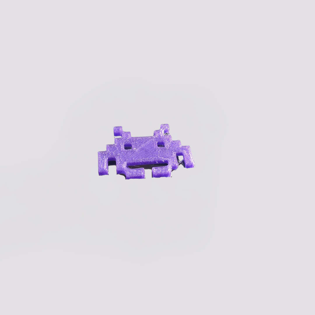 Space Invaders button