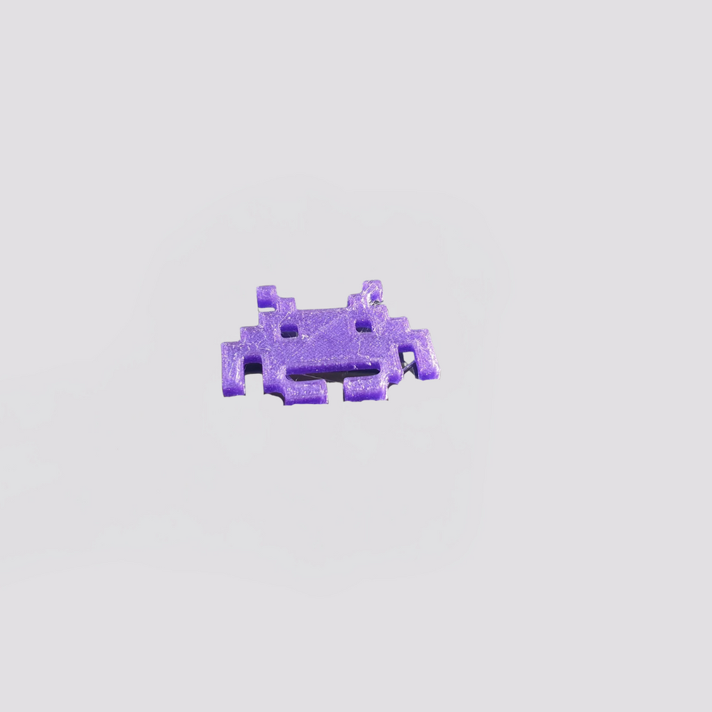 Space Invaders button