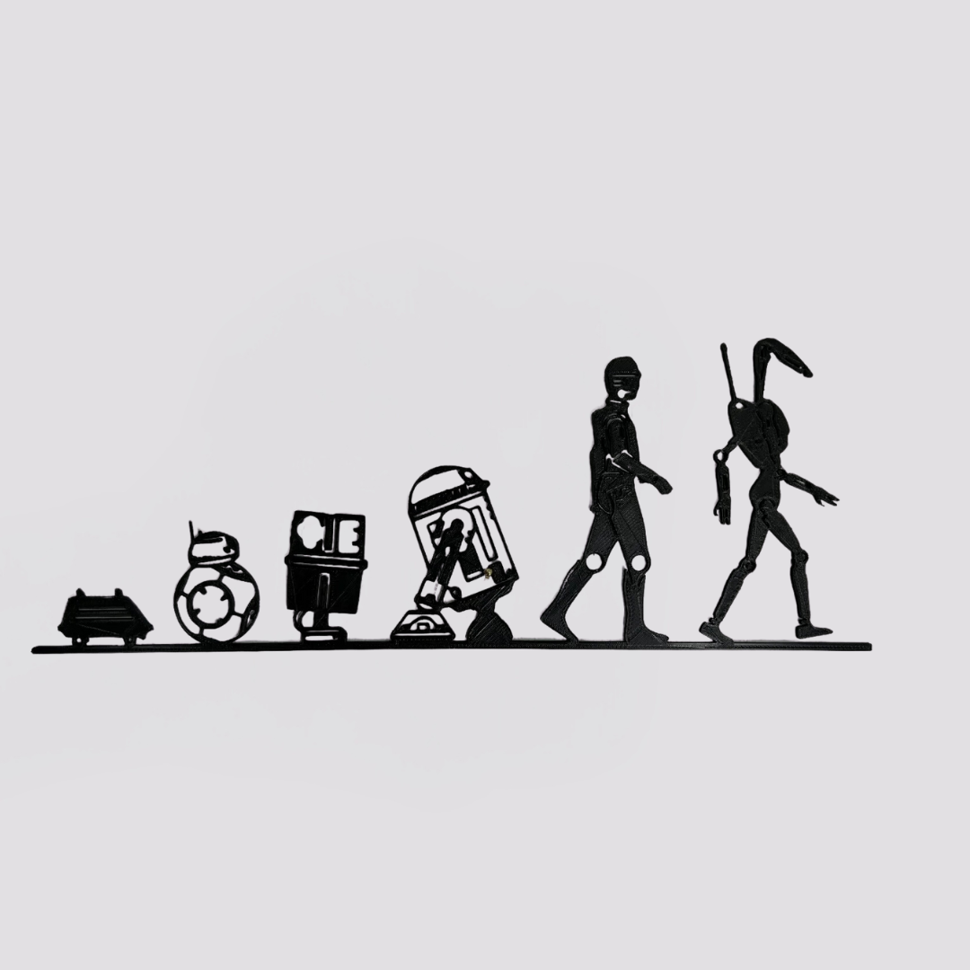 Star Wars Droid Evolution Wall Art