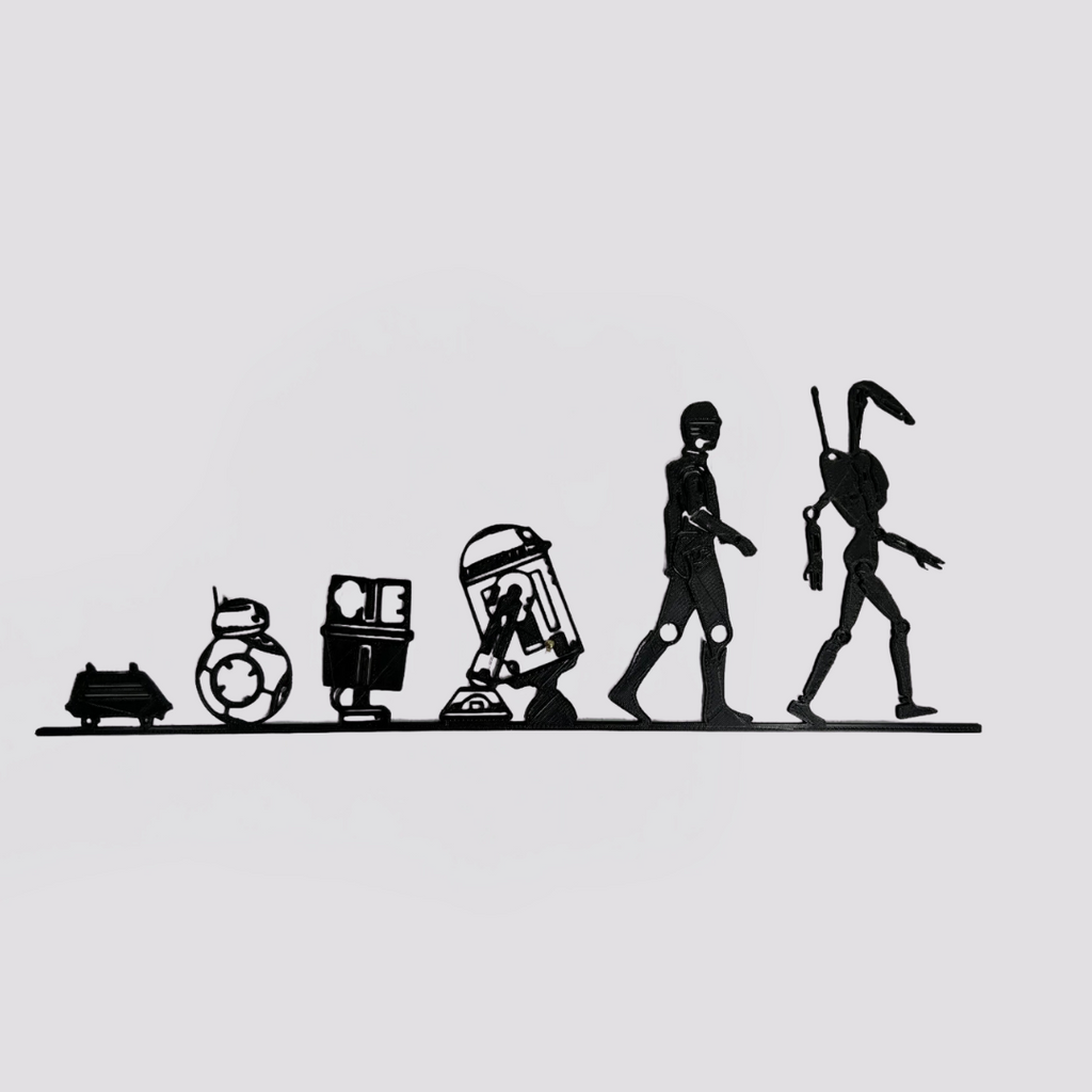 Star Wars Droid Evolution Wall Art