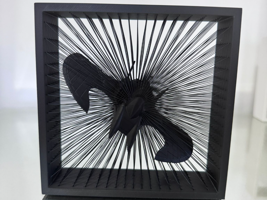 batwing string art box