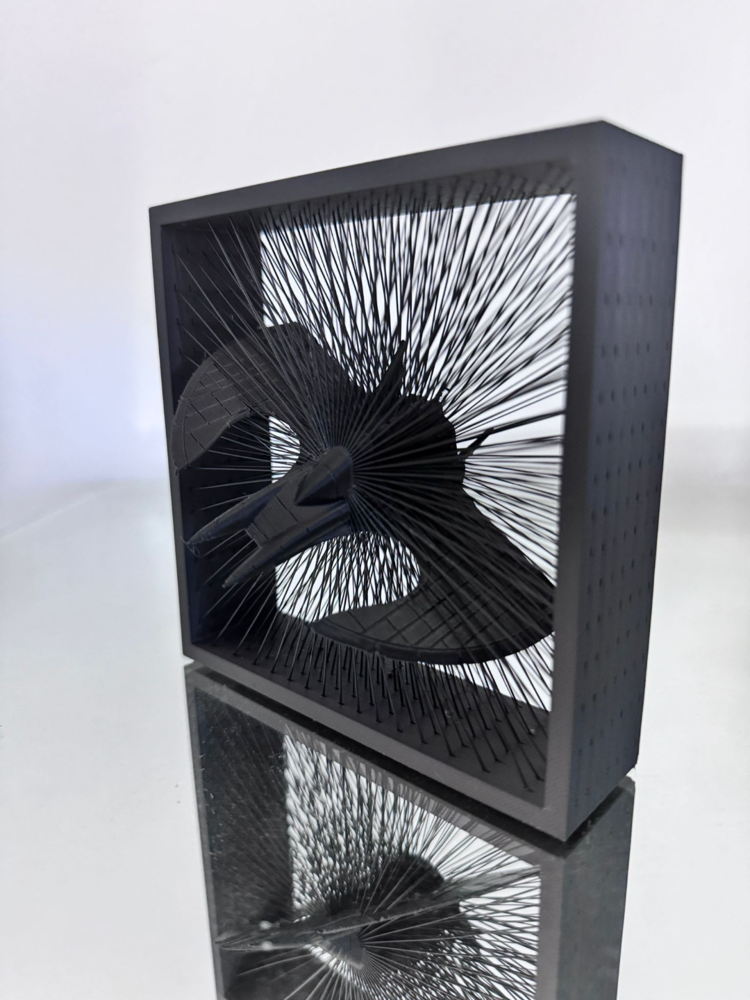 batwing string art box