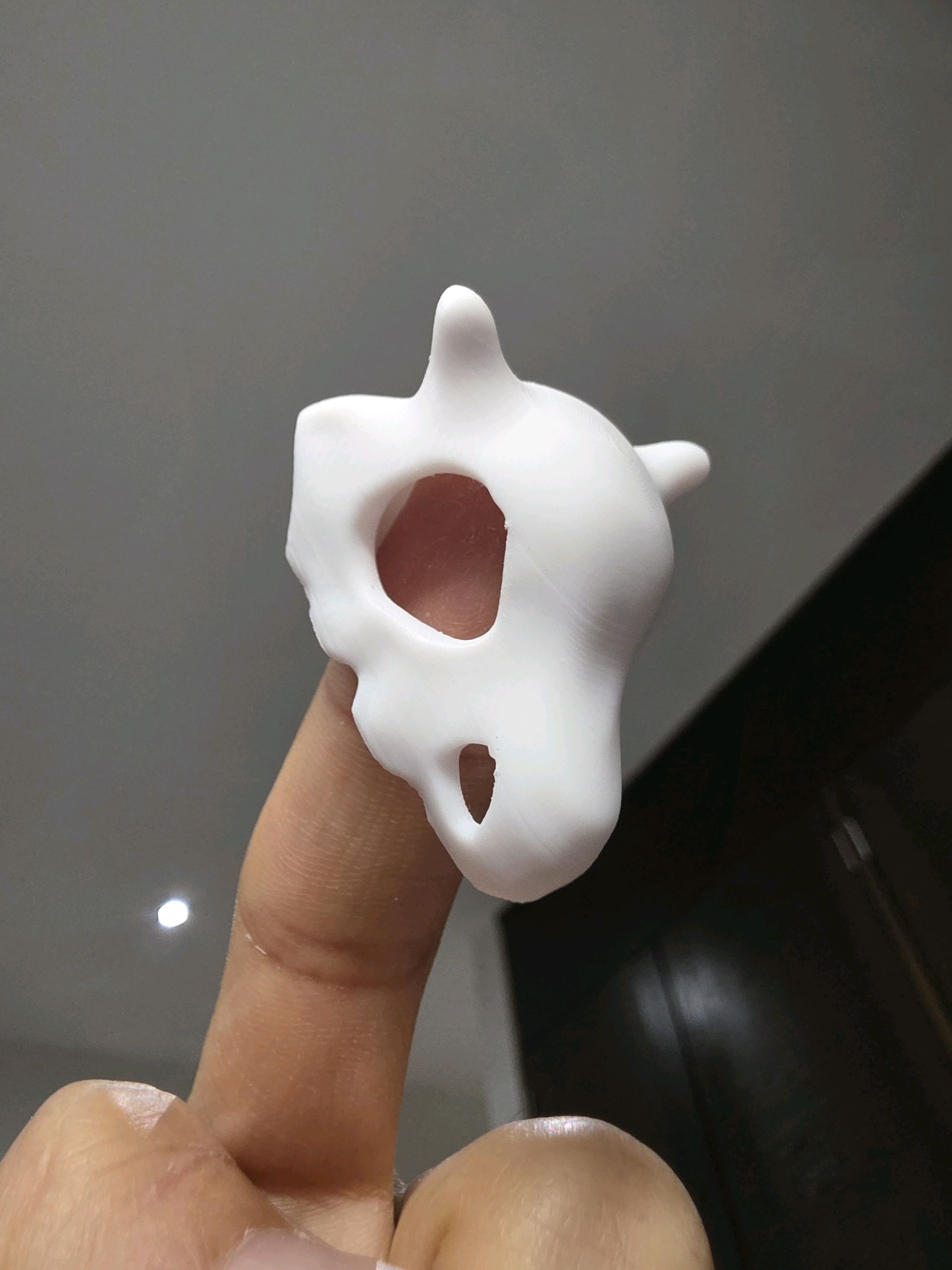 Cubone Pokemon Skull Keychain