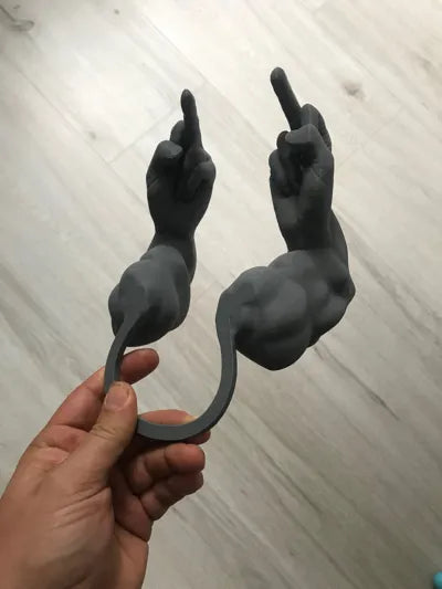 Middle Finger arms for cats