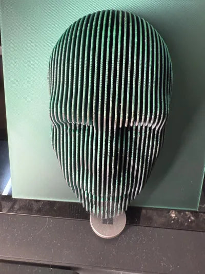 Voldemort layered sculpture